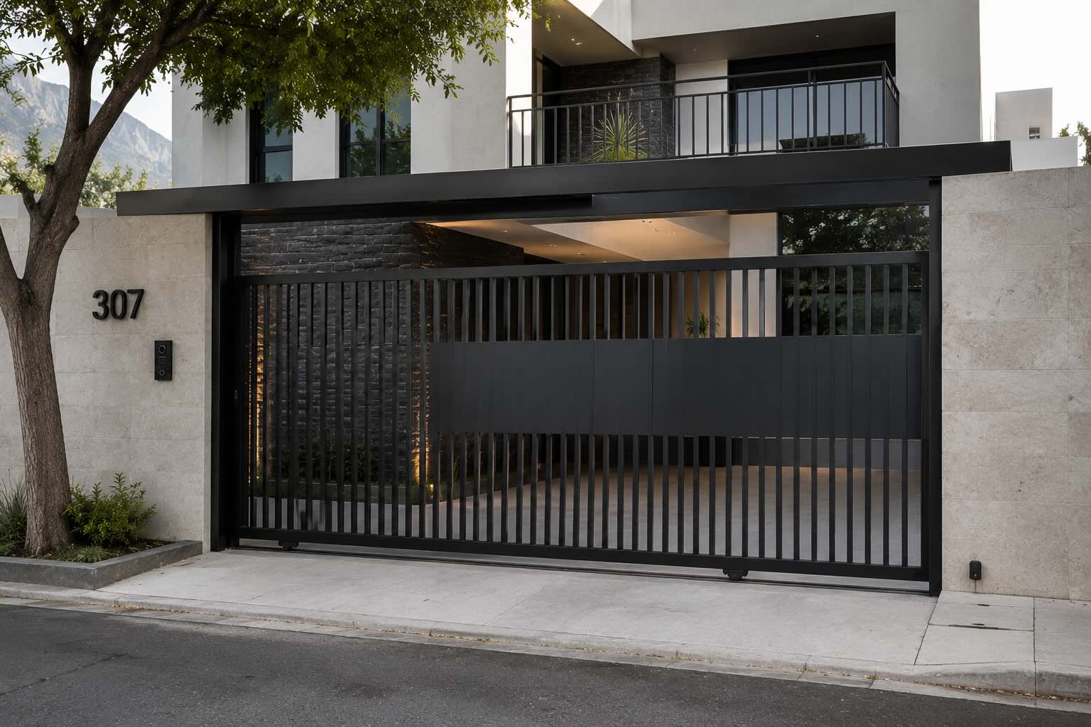 Portón residencial a la medida